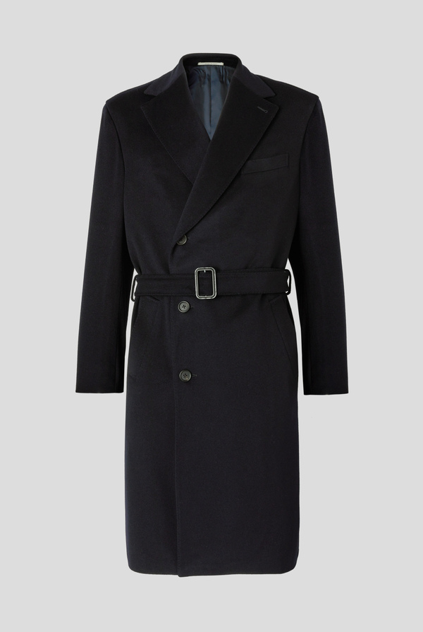 Double breasted coat with waist belt - Pal Zileri shop online