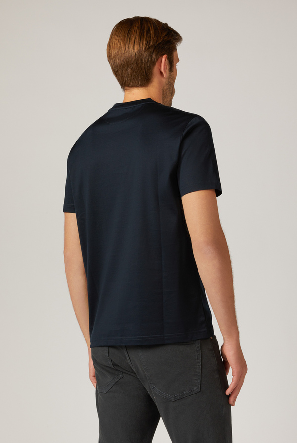 Mercerized jersey cotton t-shirt - Pal Zileri shop online