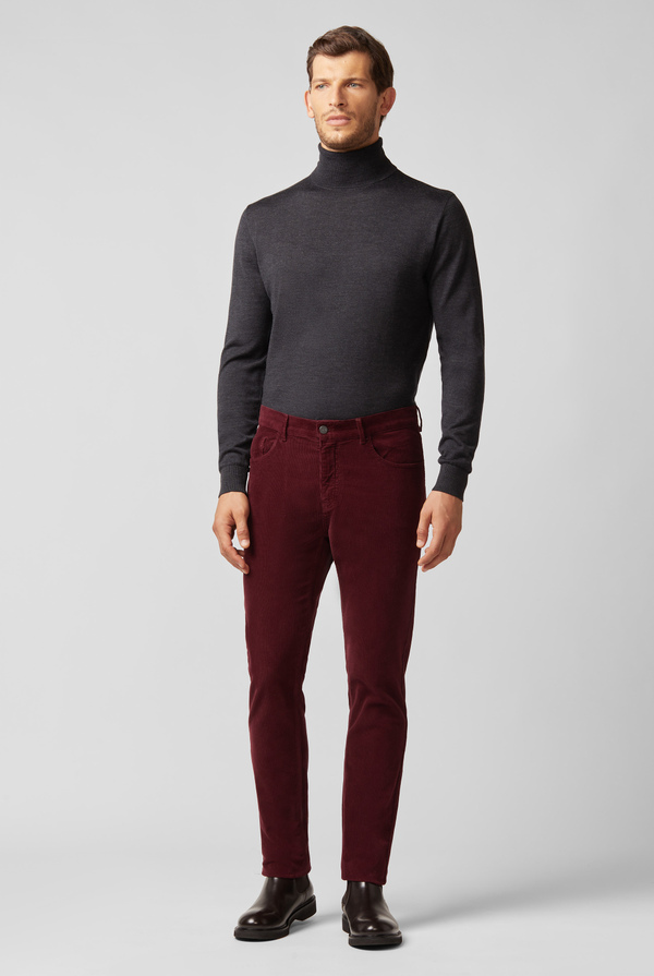 5 pockets corduroy trousers - Pal Zileri shop online