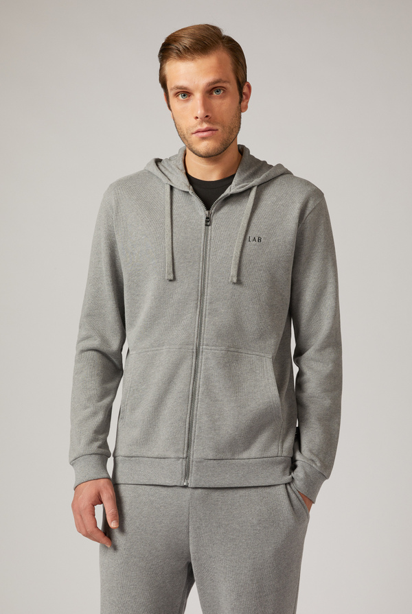 Fleece hoodie - Pal Zileri shop online