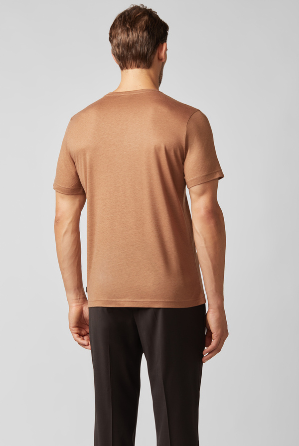 T-shirt in jersey wool and lyocell - Pal Zileri shop online