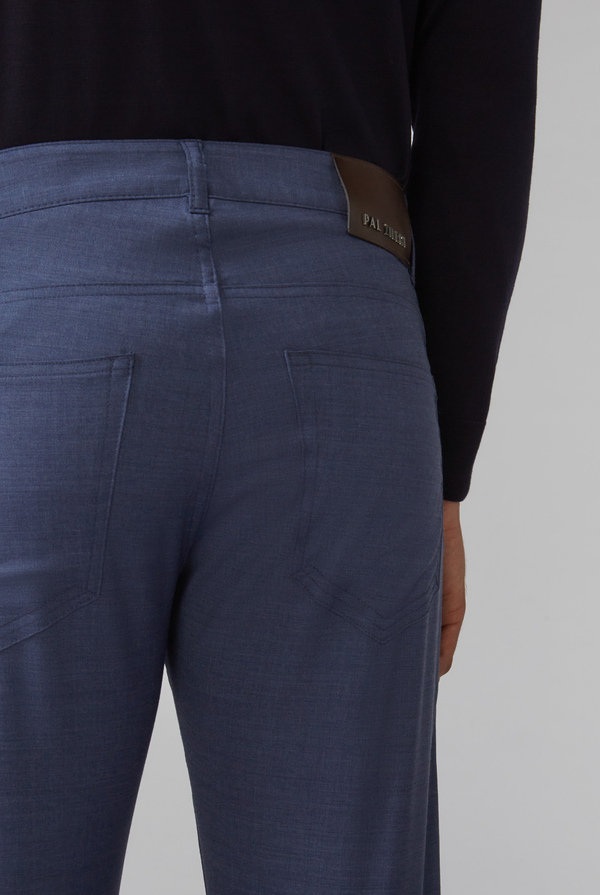 Pantalone 5 tasche in lana stretch - Pal Zileri shop online