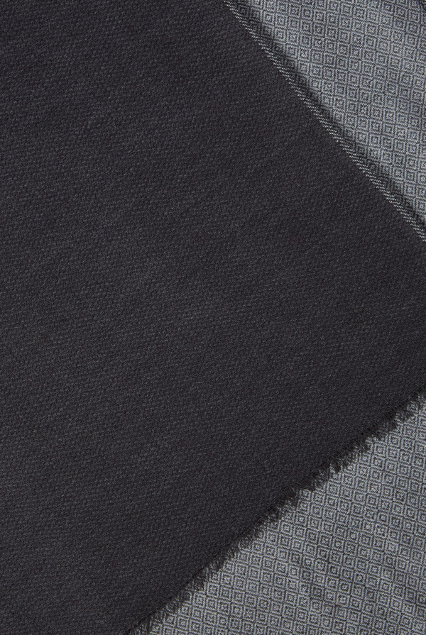 Scarf in wool with tubolar processing - Pal Zileri shop online