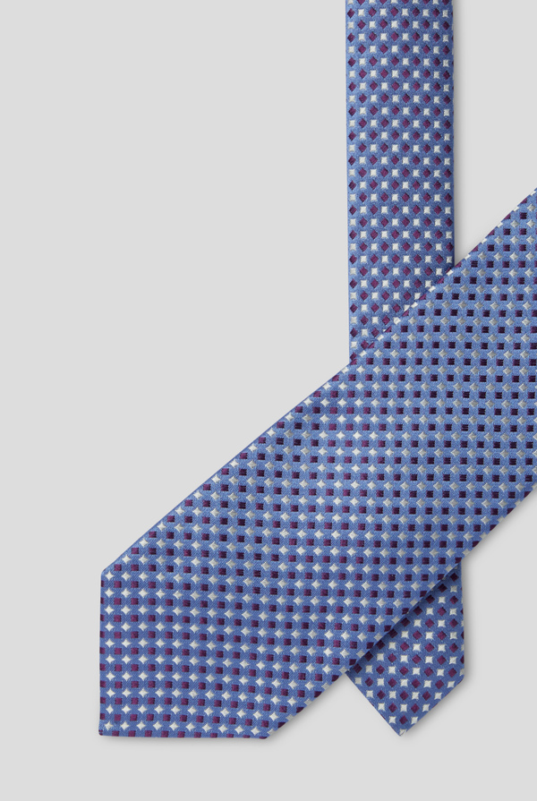 Silk jacquard tie - Pal Zileri shop online