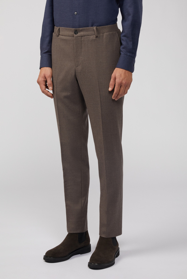 Classic trousers in stretch wool - Pal Zileri shop online