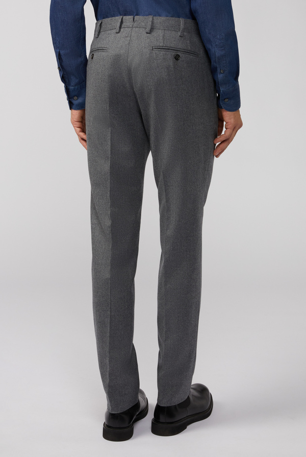 Classic trousers in flannel wool - Pal Zileri shop online