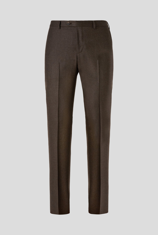 Classic trousers in flannel wool - Pal Zileri shop online