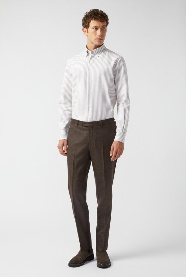 Pantaloni classico in flanella di lana - Pal Zileri shop online