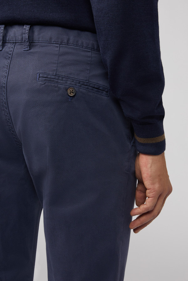 Garment-dyed chino trousers slim fit - Pal Zileri shop online