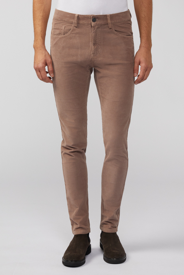 Corduroy 5-pocket trousers slim fit - Pal Zileri shop online