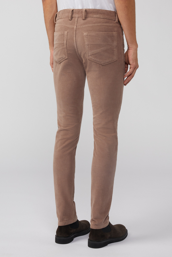 Pantaloni 5 tasche slim fit in corduroy - Pal Zileri shop online