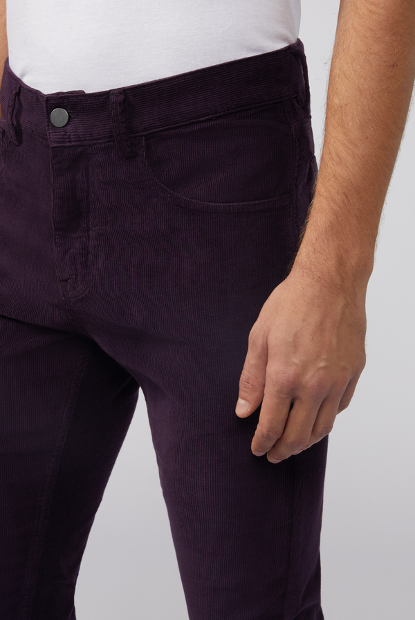 Corduroy 5-pocket trousers slim fit - Pal Zileri shop online