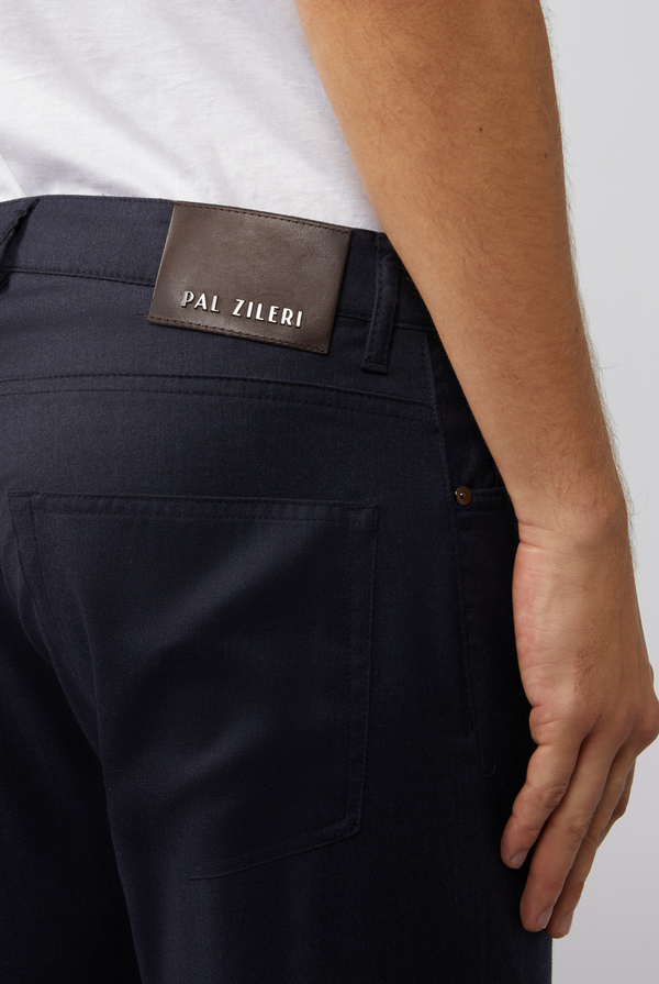 Pantaloni 5 tasche in pura lana - Pal Zileri shop online