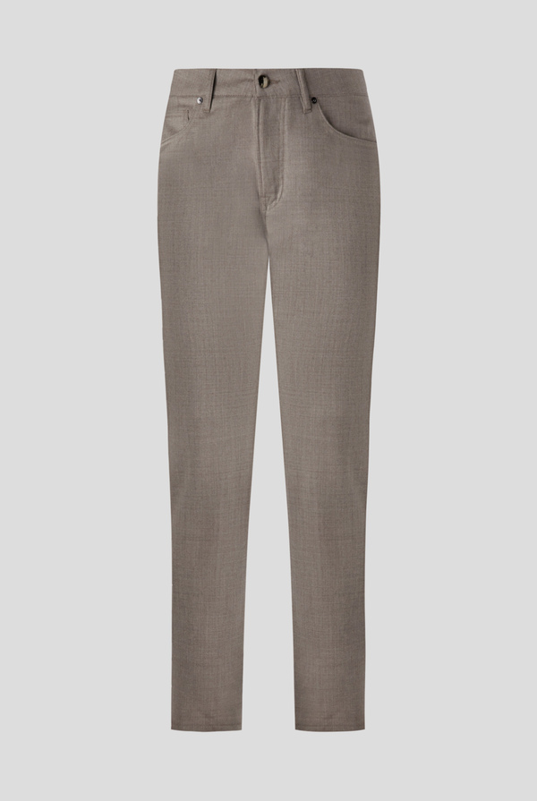 5-pocket trousers in pure wool - Pal Zileri shop online