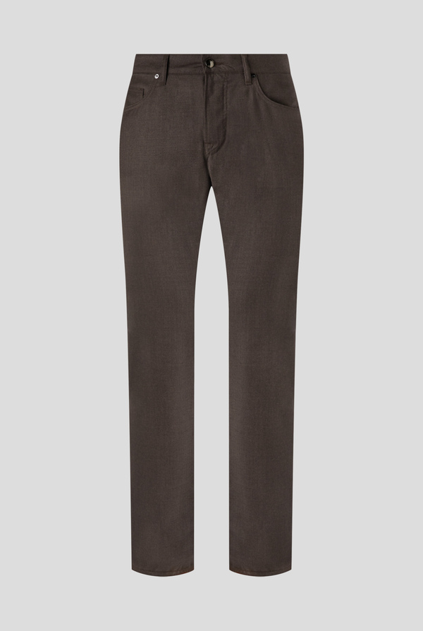 Pantaloni 5 tasche in pura lana - Pal Zileri shop online