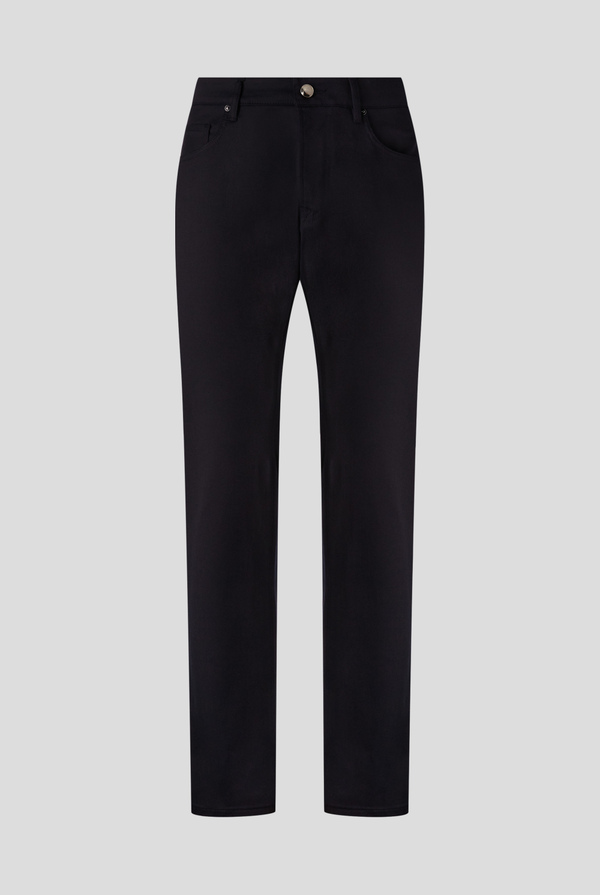 Pantaloni 5 tasche in cotone e lyocell - Pal Zileri shop online