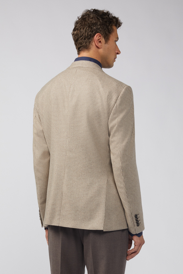 Blazer Tailored in puro cashmere con motivo Pied de Poule - Pal Zileri shop online