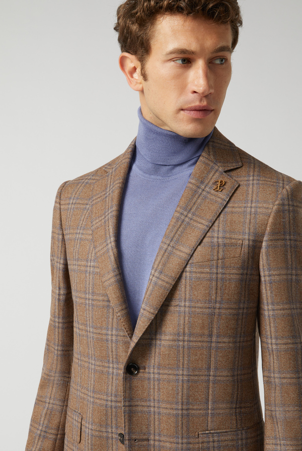 Blazer Vicenza in pura lana con motivo Principe di Galles - Pal Zileri shop online