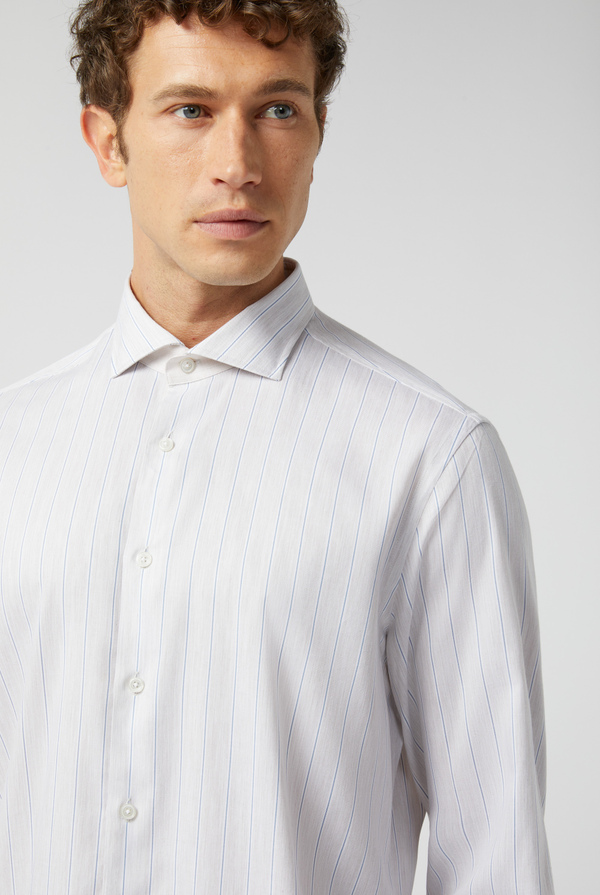 Shirt in cotton, viscose and silk - Pal Zileri shop online