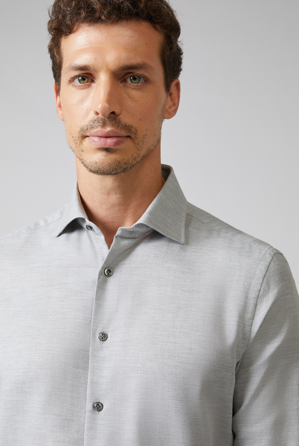 Shirt in cotton and cashmere - Pal Zileri shop online