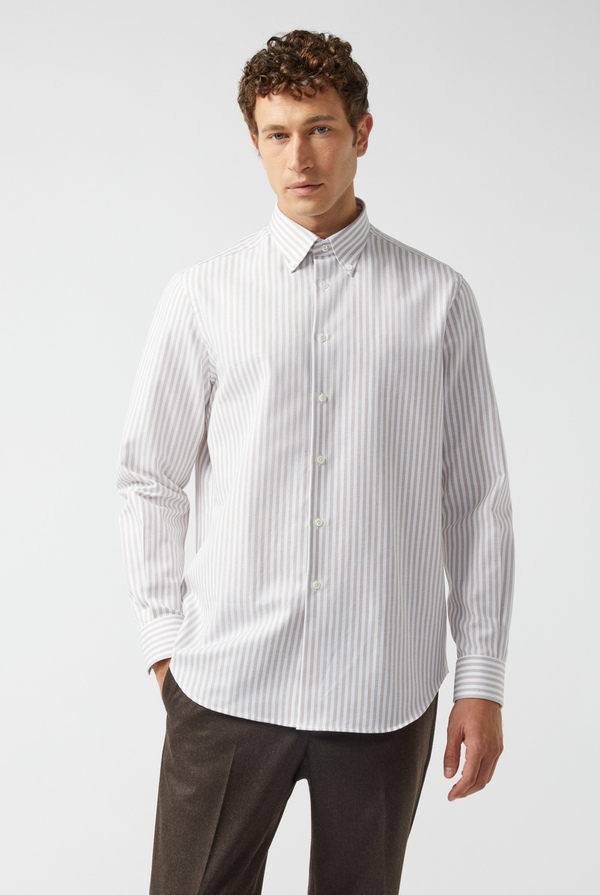 Striped button-down shirt - Pal Zileri shop online