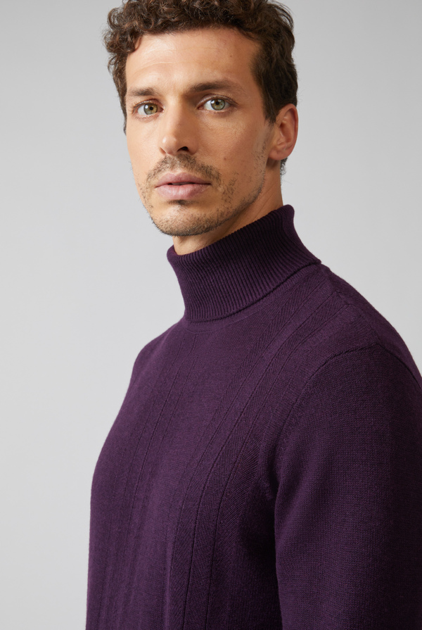 Turtleneck in wool and cashmere - Pal Zileri shop online