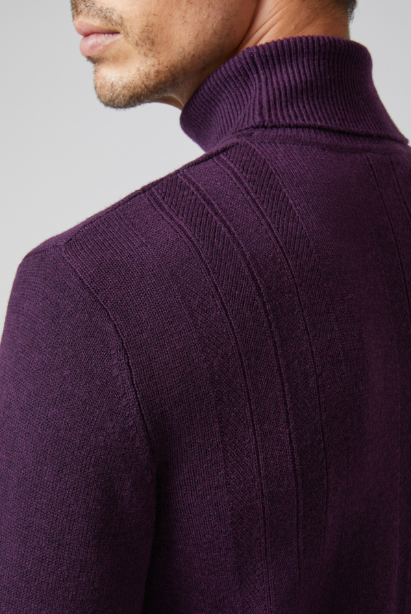 Turtleneck in wool and cashmere - Pal Zileri shop online