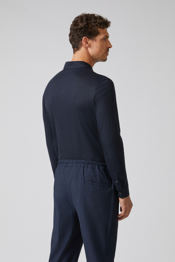 Camicia in jersey di tencel e lana - Pal Zileri shop online