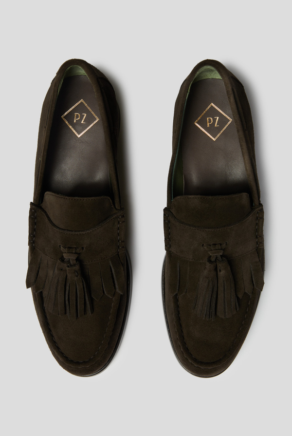 Fringed loafers in suede - Pal Zileri shop online