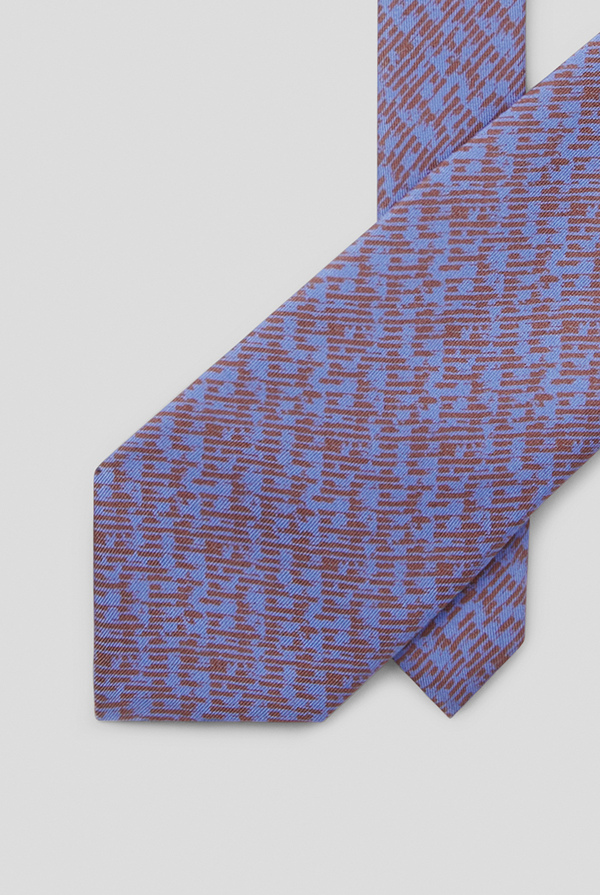 Tie in pure printed silk - Pal Zileri shop online