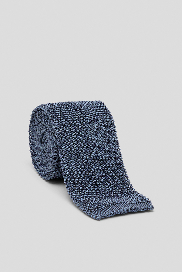 Pure silk knit tie - Pal Zileri shop online