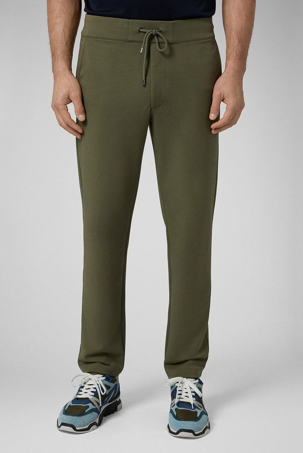 Pantaloni in felpa di cotone stretch - Pal Zileri shop online
