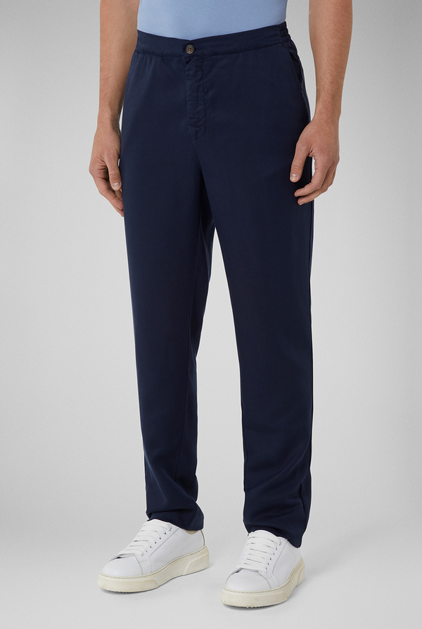 Pantaloni in lyocell con stringa regolabile in vita - Pal Zileri shop online