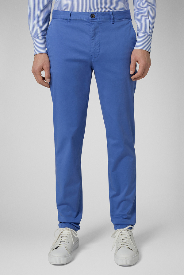 Pantaloni chino in cotone stretch - Pal Zileri shop online
