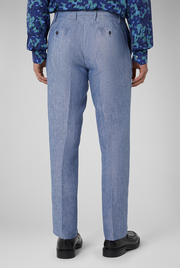 Chino trousers an ultra-light linen - Pal Zileri shop online