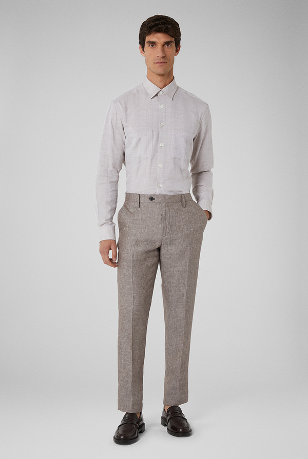 Chino trousers an ultra-light linen - Pal Zileri shop online