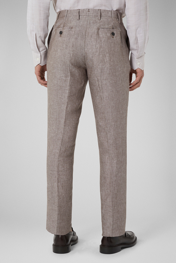 Chino trousers an ultra-light linen - Pal Zileri shop online