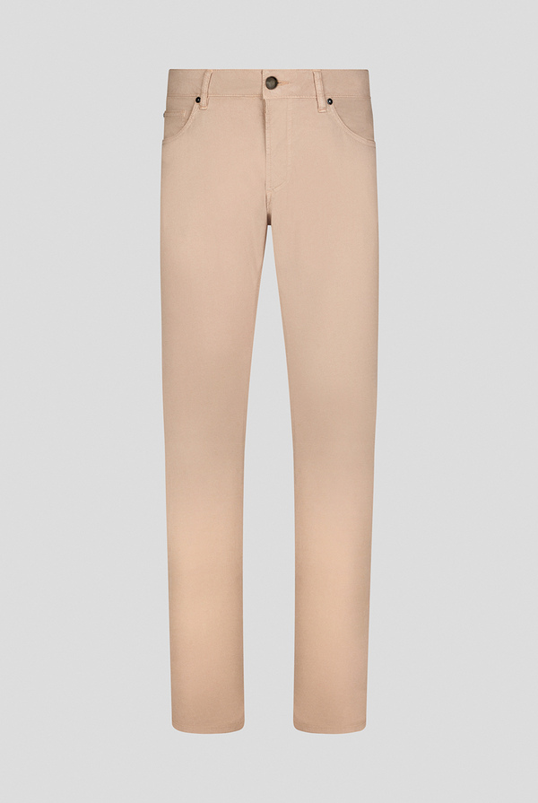 5-pocket trousers in a soft garment-dyed lyocell and cotton - Pal Zileri shop online