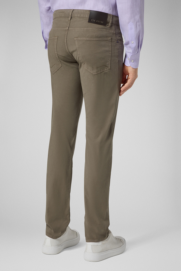 Pantaloni 5 tasche in lyocell e cotone - Pal Zileri shop online
