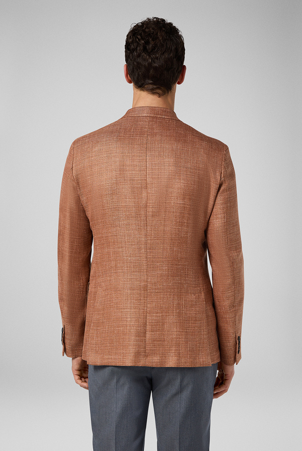 Unstructured blazer from the Brera line in wool, silk and linen - Pal Zileri shop online