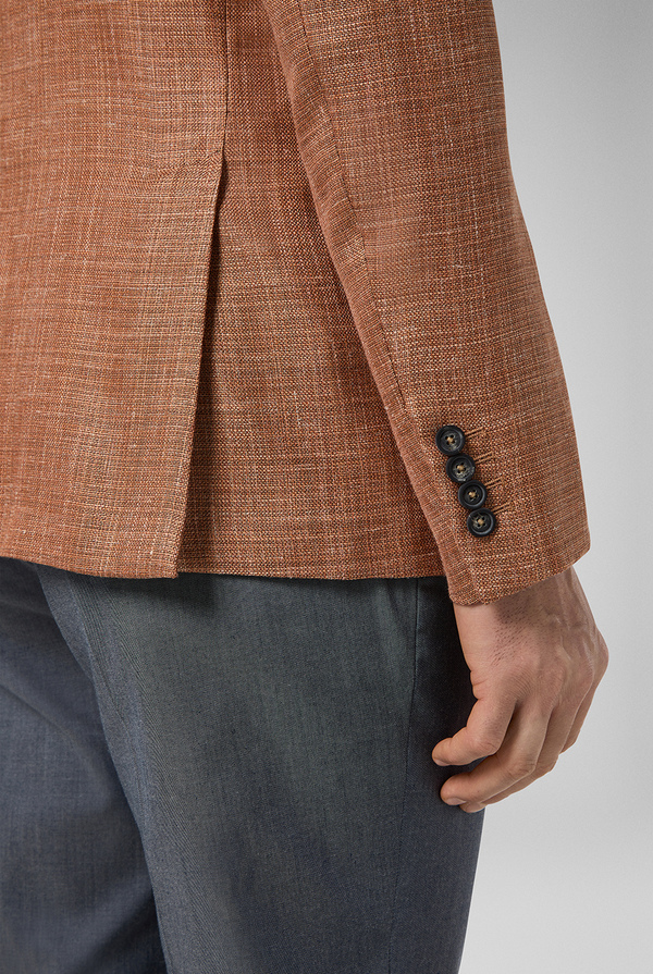 Unstructured blazer from the Brera line in wool, silk and linen - Pal Zileri shop online
