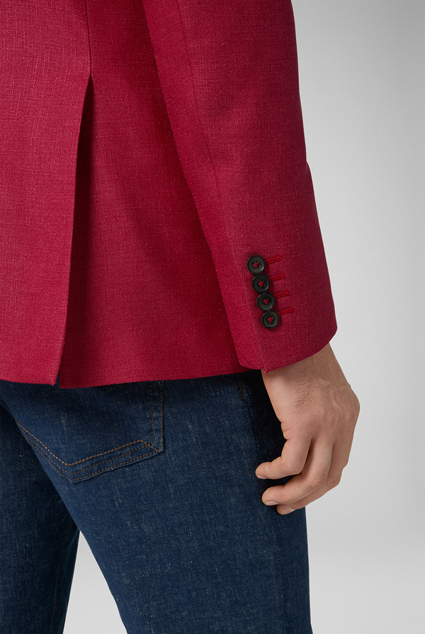 Fully lined and fully canvassed blazer from the Vicenza line in wool and silk - Pal Zileri shop online