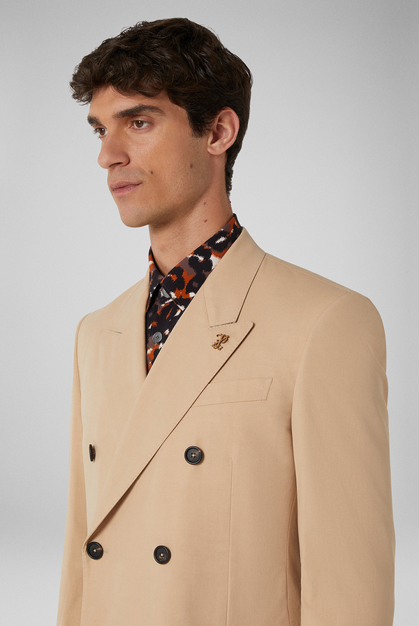 The two-piece suit from the Tiepolo line in cotton and silk - Pal Zileri shop online