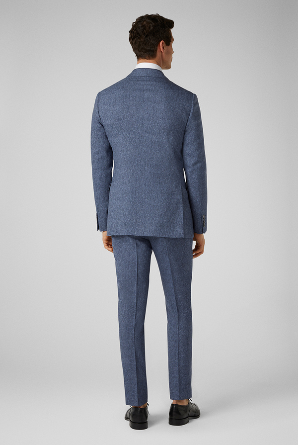 Two-piece suit from the Vicenza line crafted from printed pure wool - Pal Zileri shop online