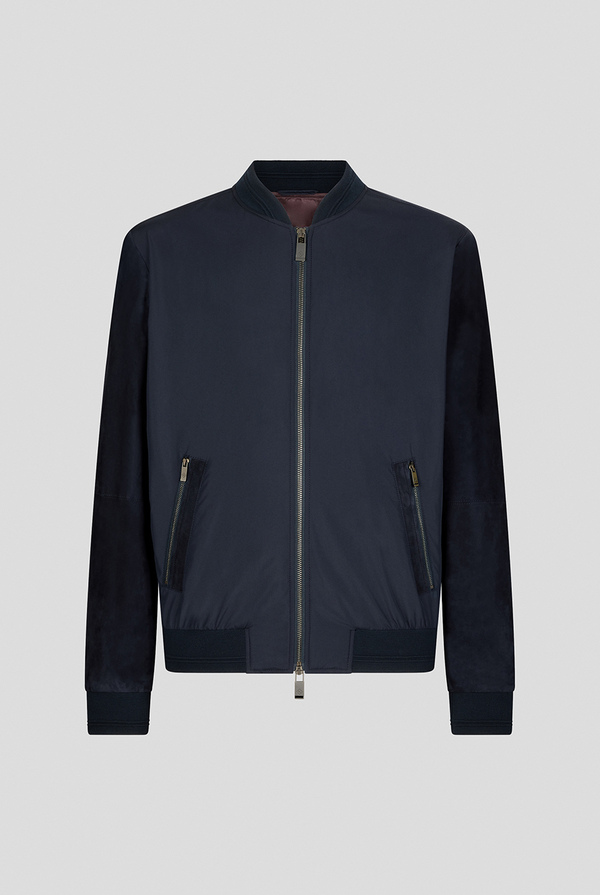 Vasity jacket  in nylon con maniche  in suede - Pal Zileri shop online