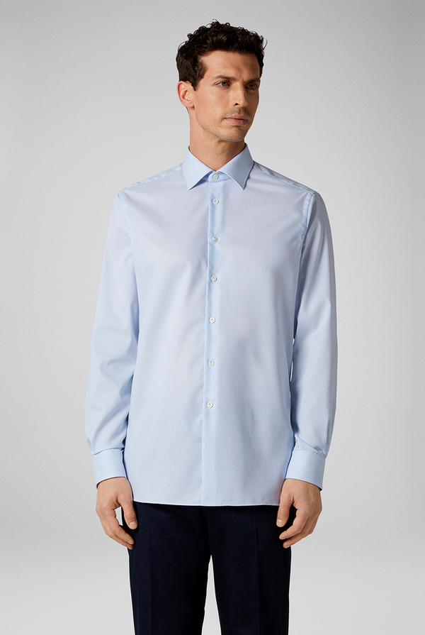 Camicia in cotone jaquard a righe - Pal Zileri shop online