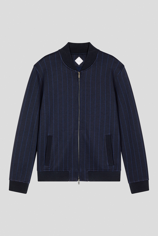 Bomber jacket with pinstripe motif - Pal Zileri shop online