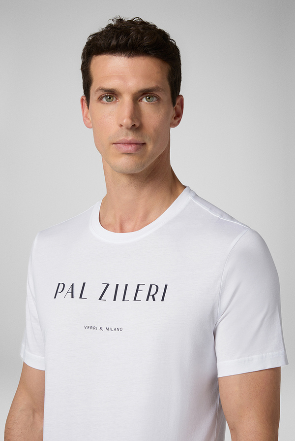 T-shirt in jersey di cotone con stampa esclusiva - Pal Zileri shop online