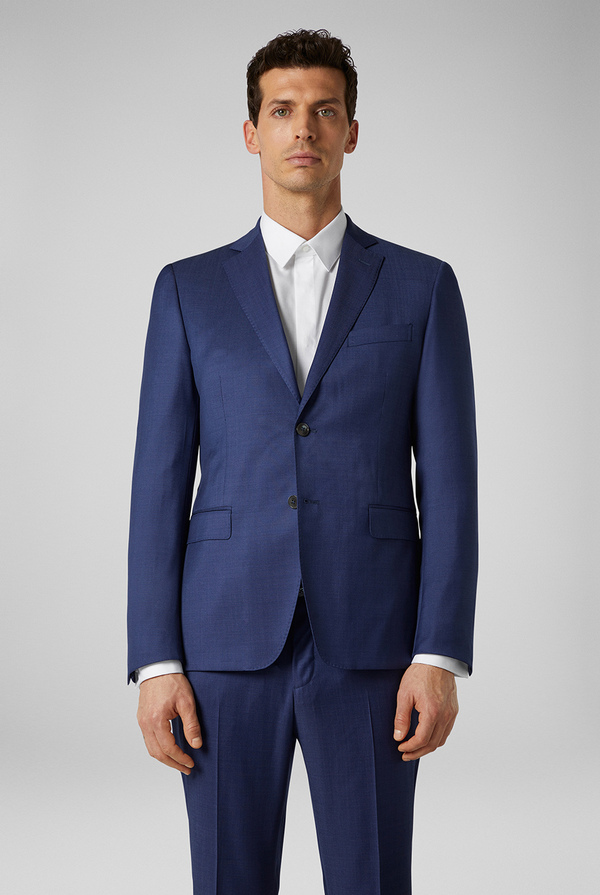 Two-piece suit from the line Cerimonia in pure wool with small stitch craft - Pal Zileri shop online