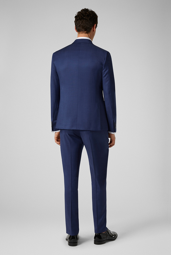 Two-piece suit from the line Cerimonia in pure wool with small stitch craft - Pal Zileri shop online